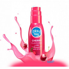 Fun time Cherry Flavoured Lube is a water based lube blended with cherry flavour for a great taste sensation and gentle lubrication 75ml