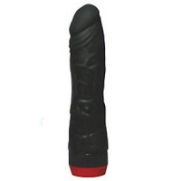 6.5 inch Penis Shaped Dildo multi speed Black vibrator